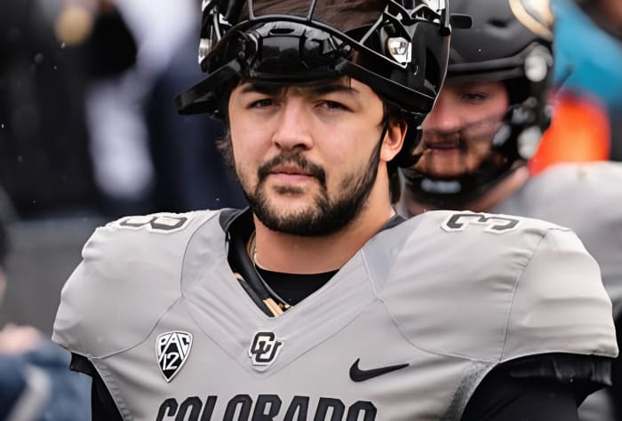 Jacob Politte at CU Spring Game